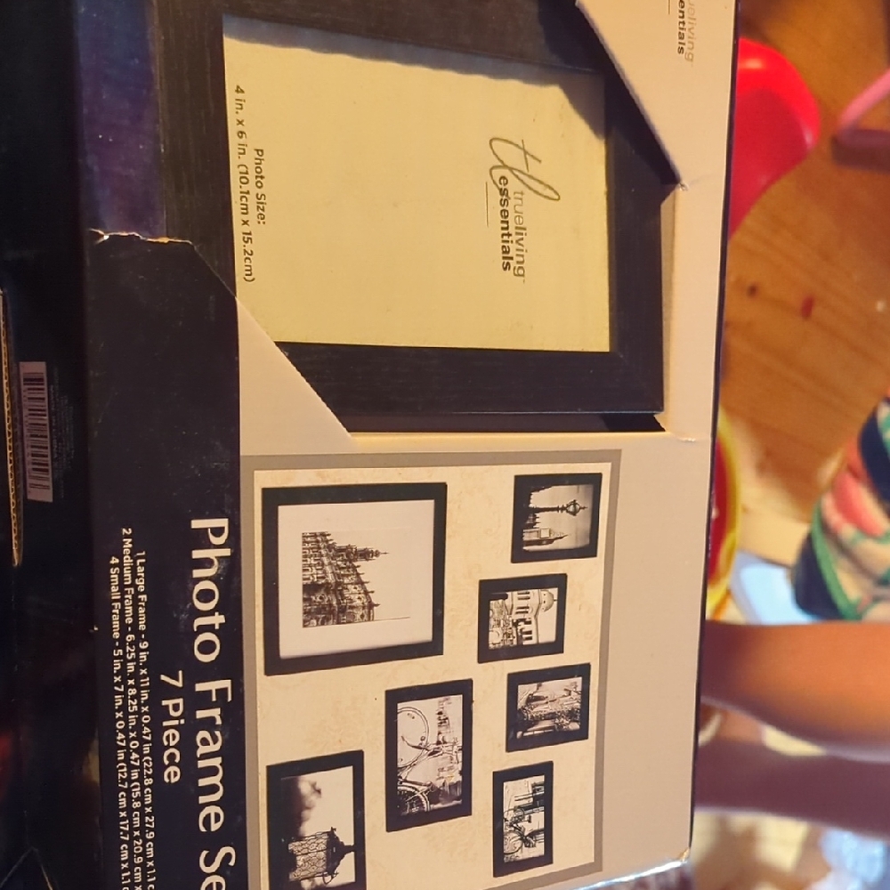 Essentials Black Photo Frame Collection